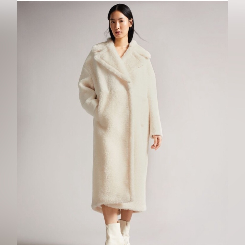 Ted Baker Cream Trench Coat